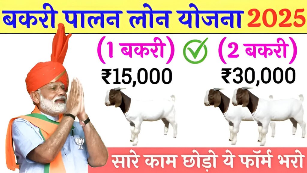 Bakri Palan Loan Yojana 2025
